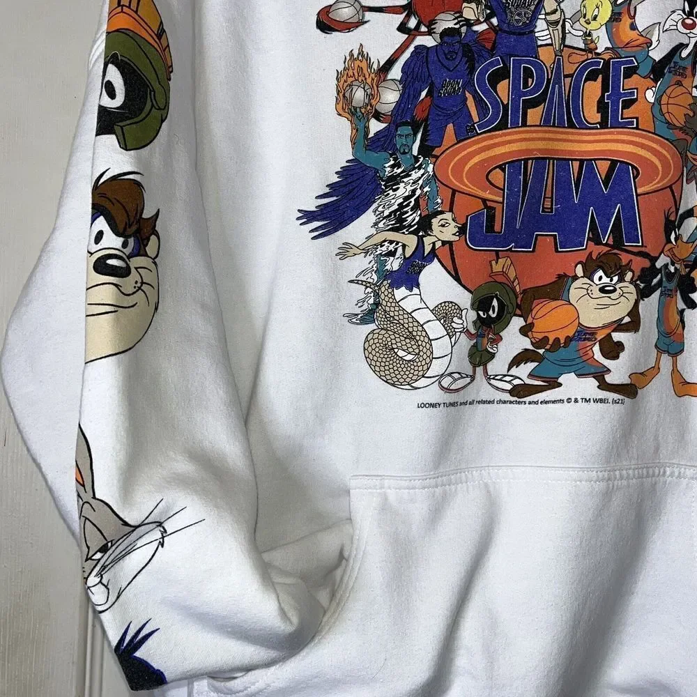 2021 Space Jam‎ Hoodie Tune Squad Goon Squad LeBron James Medium